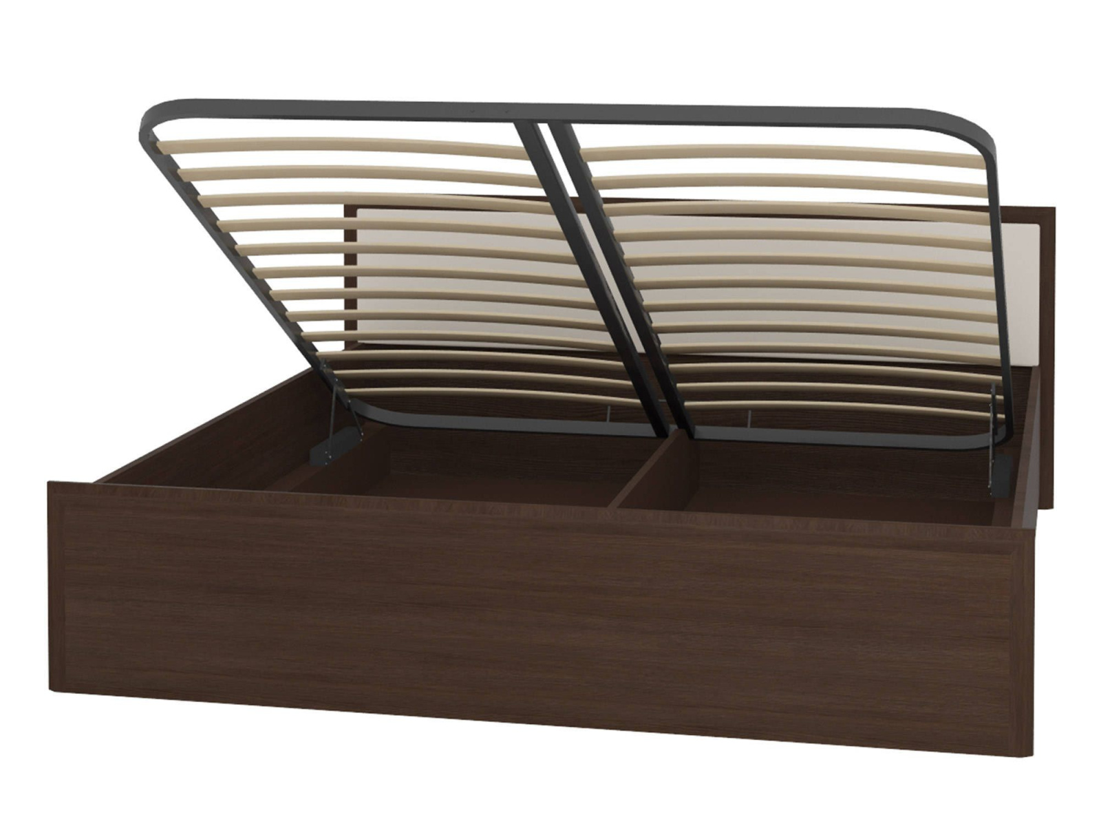 Амели 1+1.2 Кровать 180*200 с подъемным мех. Венге