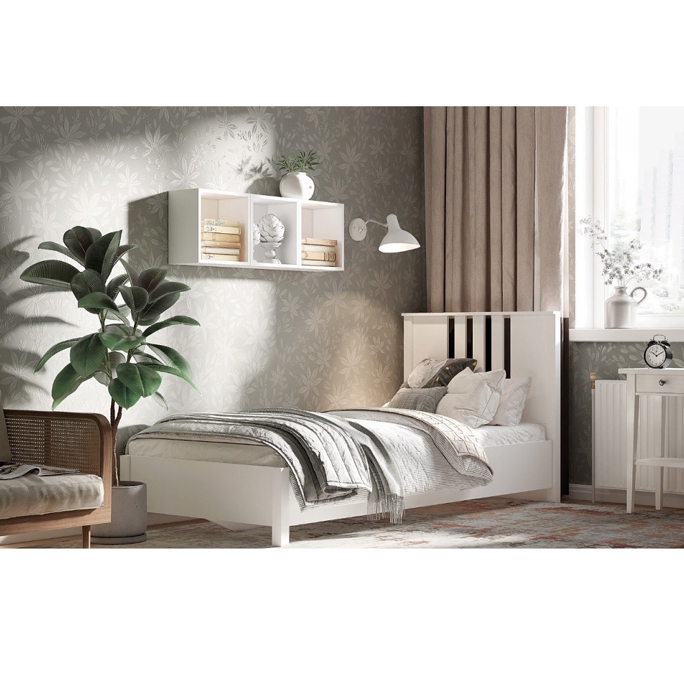 Кровать без основания Gala 310 90х200, белый