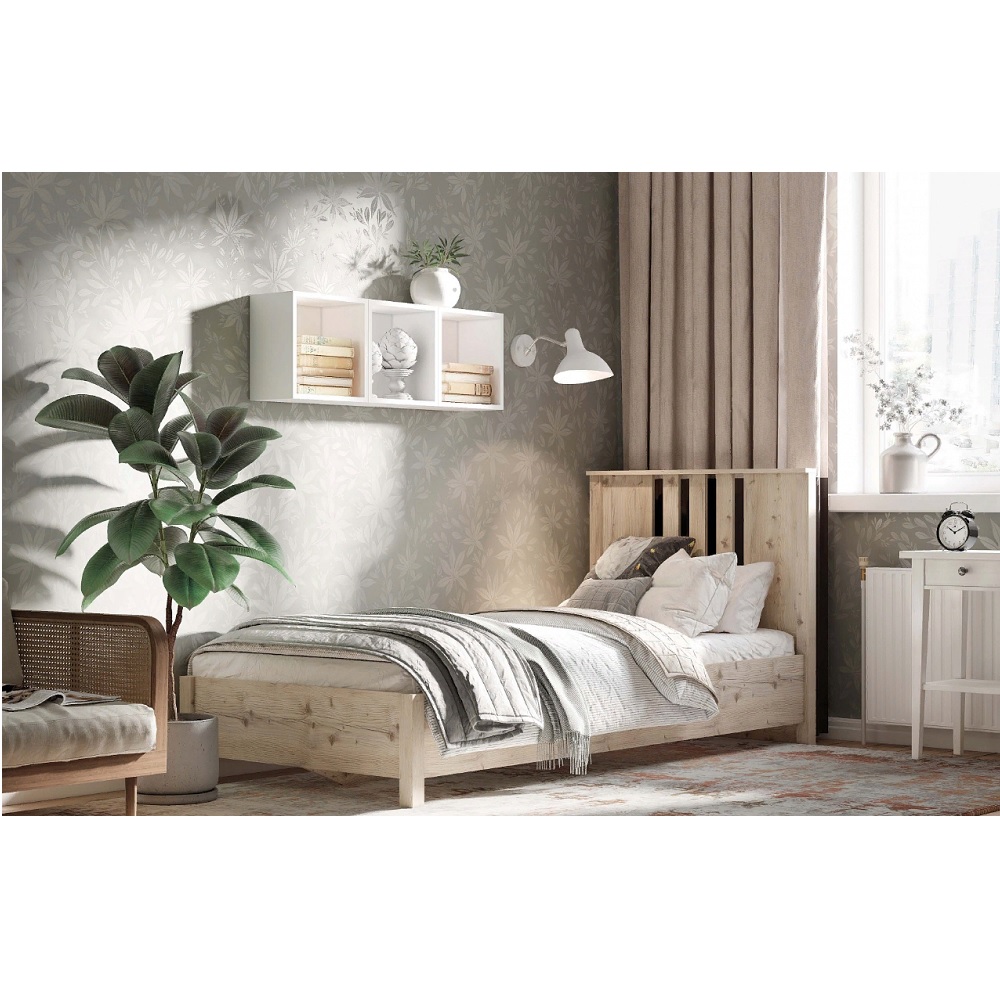 Кровать без основания Gala 310 90х200, гаскон пайн