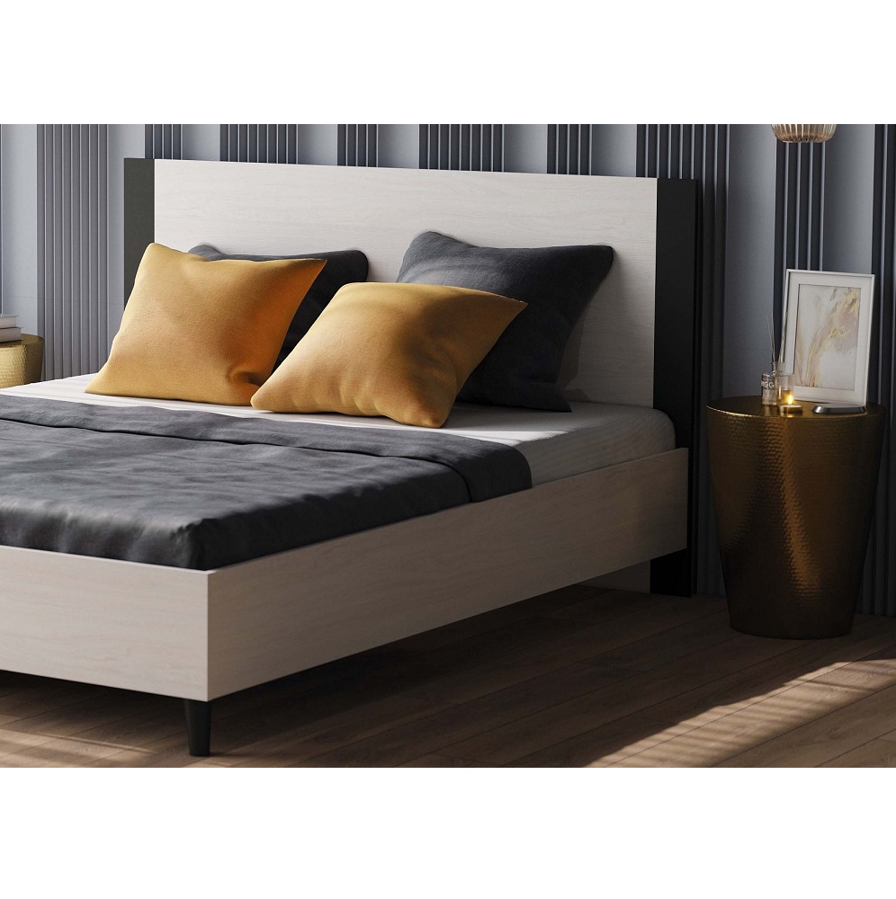 Кровать без основания Tilda 308 140х200, ясень анкор светлый