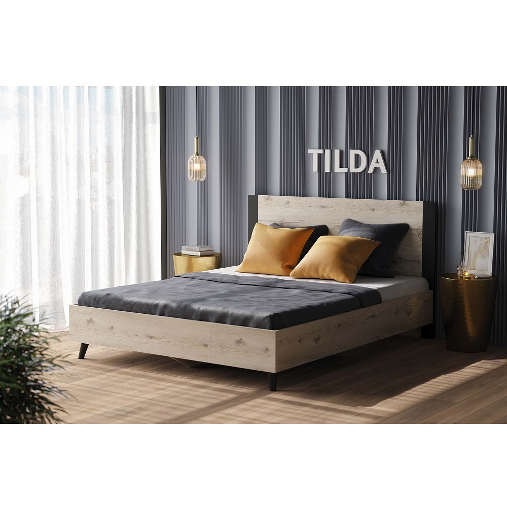 Кровать без основания Tilda 309 120х200, гаскон пайн