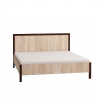 Кровать без основания Bauhaus 2 160х200, дуб сонома