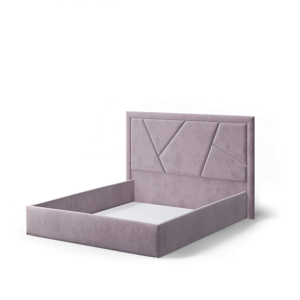 Кровать без основания Индиго 120х200, лиловый