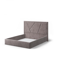 Кровать без основания Индиго 120х200, коричневый