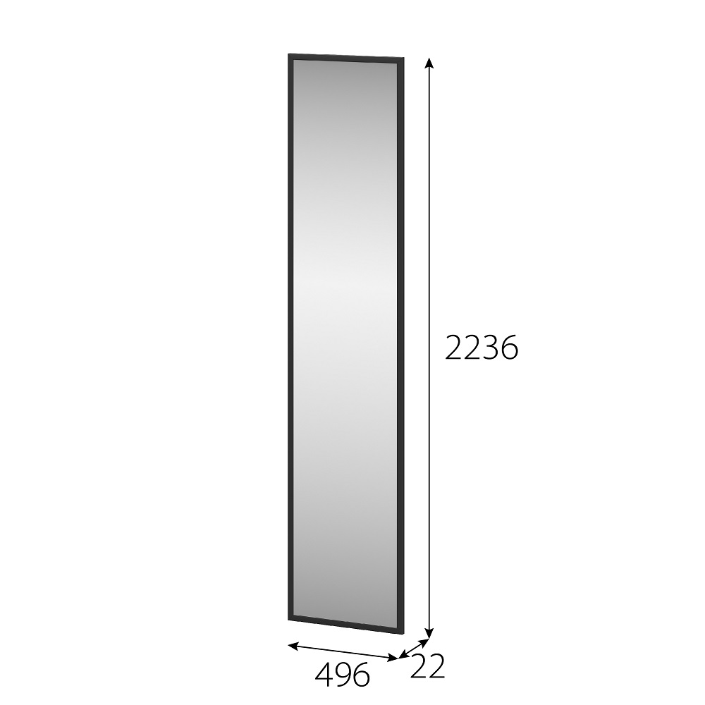 Фасад зеркальный Этна СЗ 2236х496