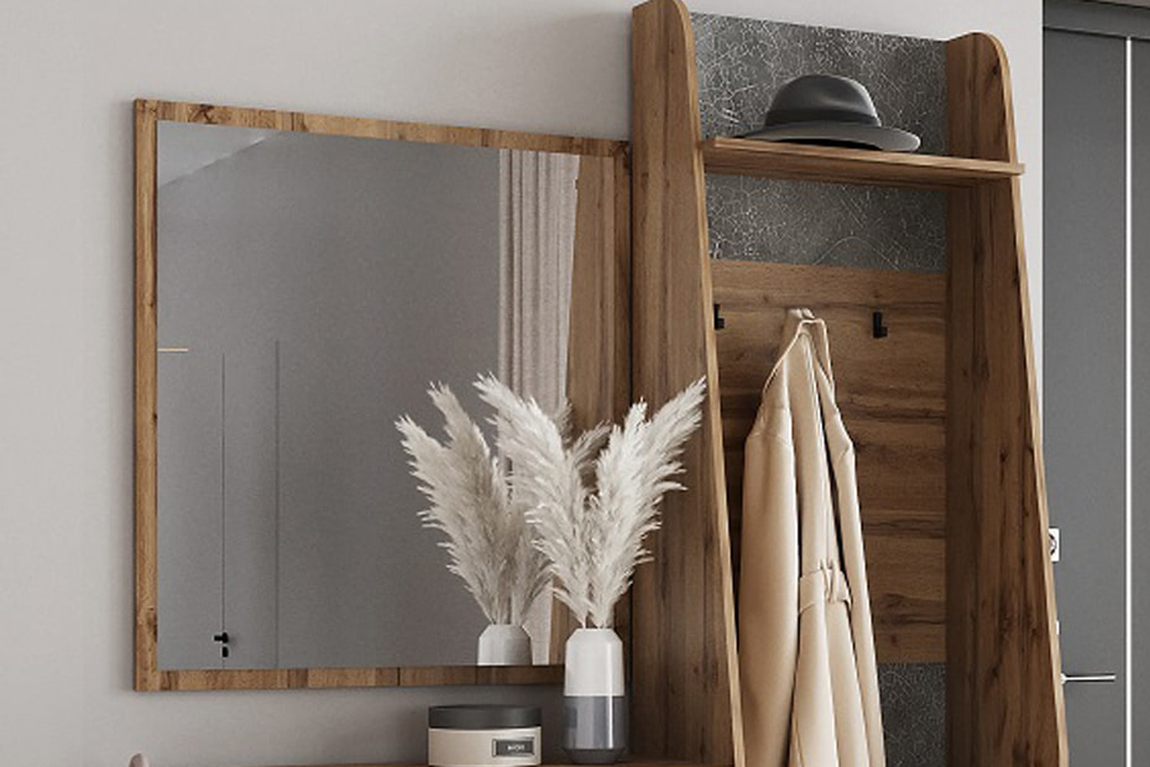 Зеркало настенное Мари 8