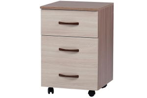 ПКС-9 Тумба выкатная Ясень шимо тёмный/Шимо светлый