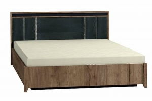 Кровать без основания Nature 307 Люкс 160х200, дуб табачный
