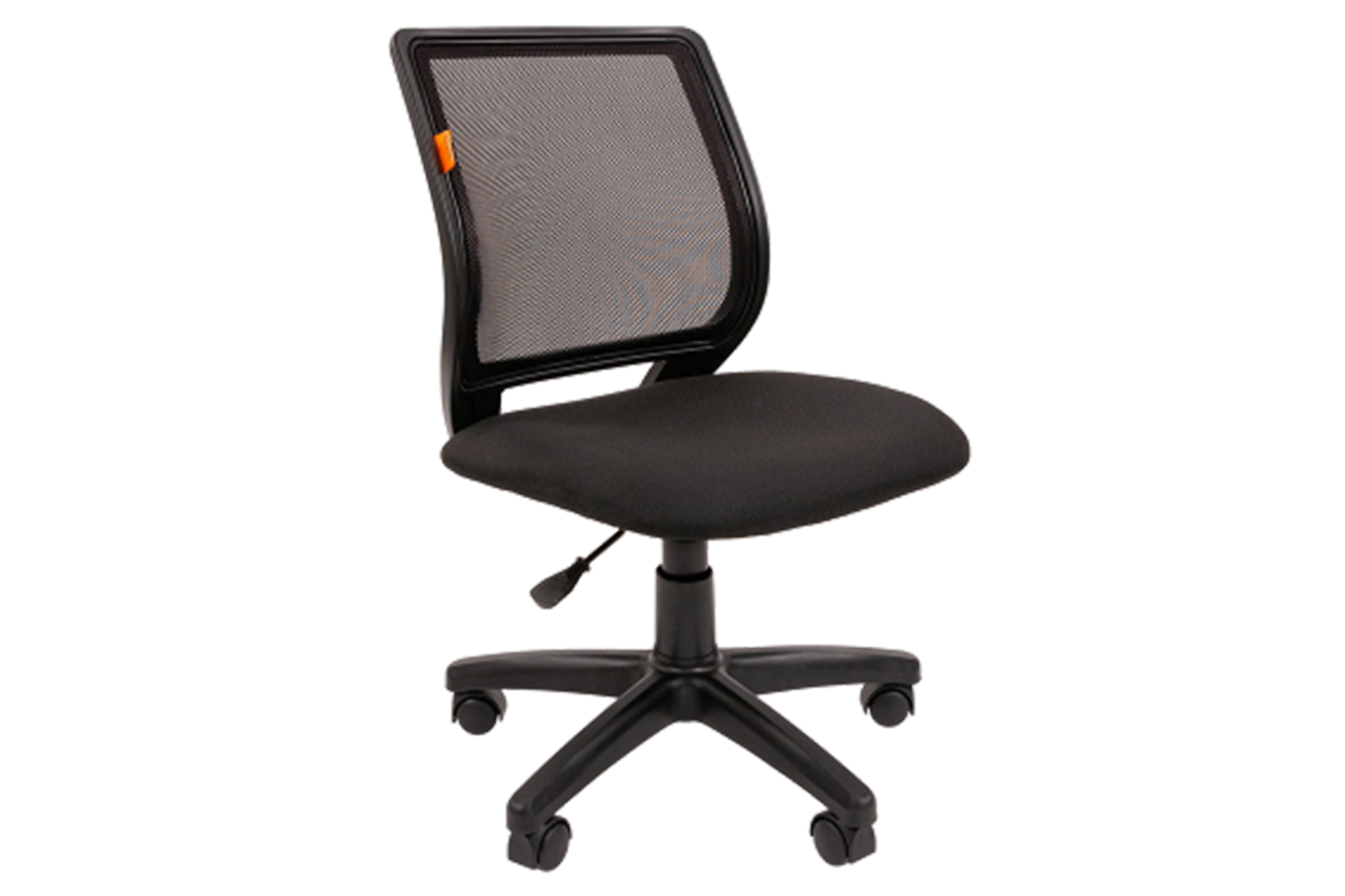 Кресло CH699 Ткань/Сетка Чёрный (без подлокотников)