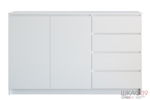 Мори 1600.1 Комод Белый