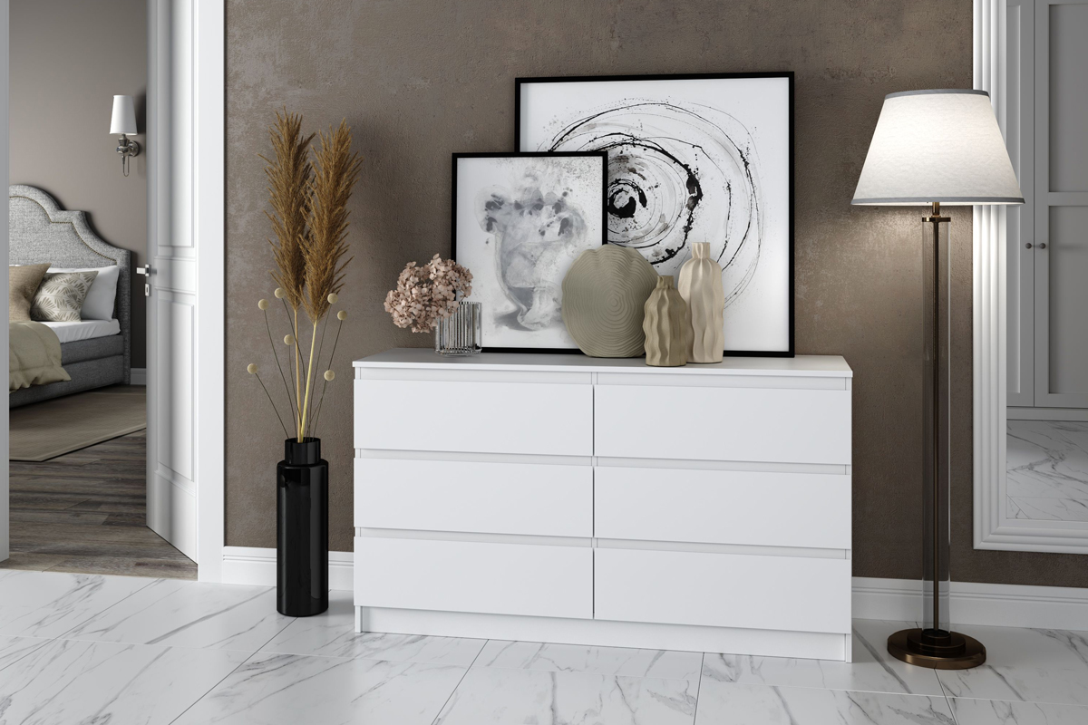 Мори МК 1380.6 Комод Белый