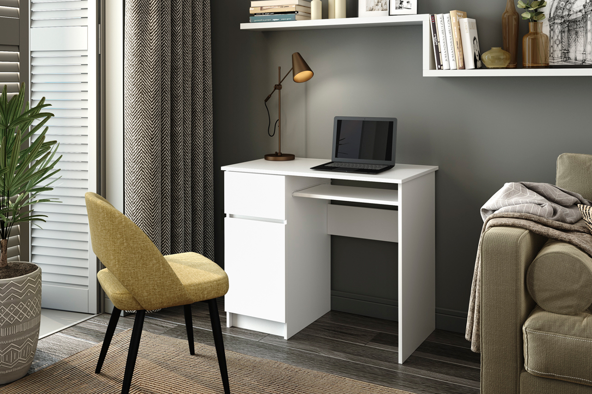 Мори МС-1 Стол левый Белый