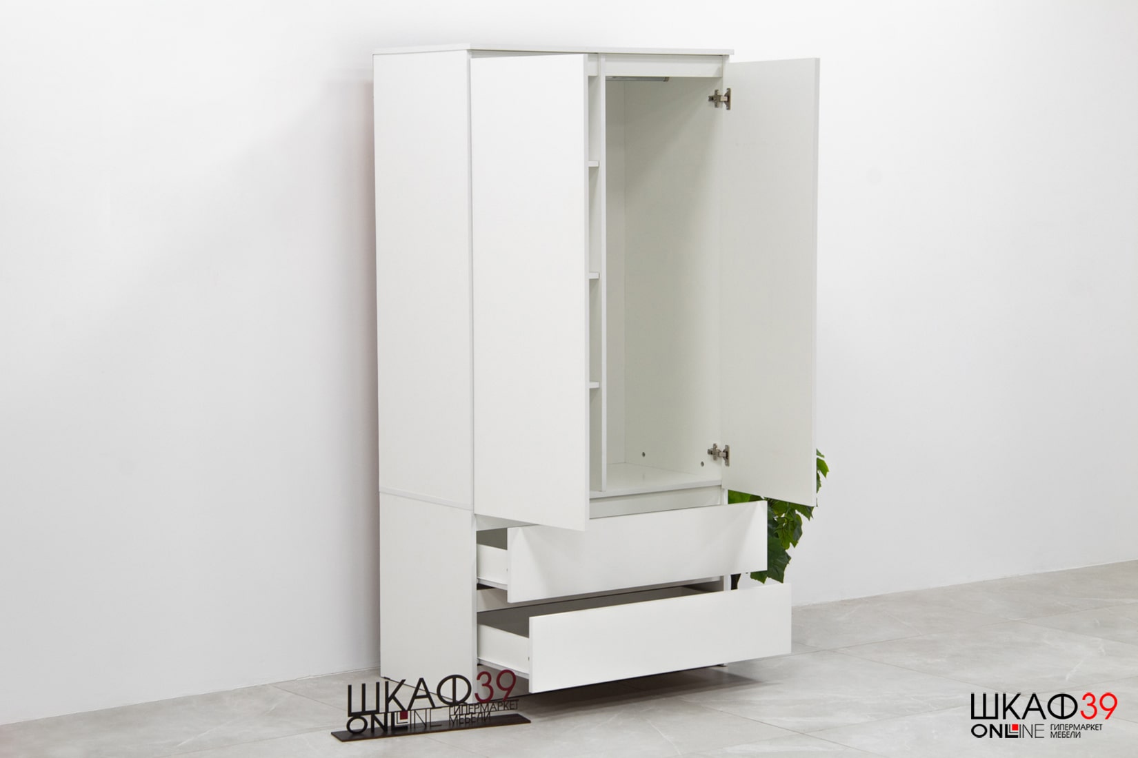 Мори МШ 900.1 Шкаф Белый