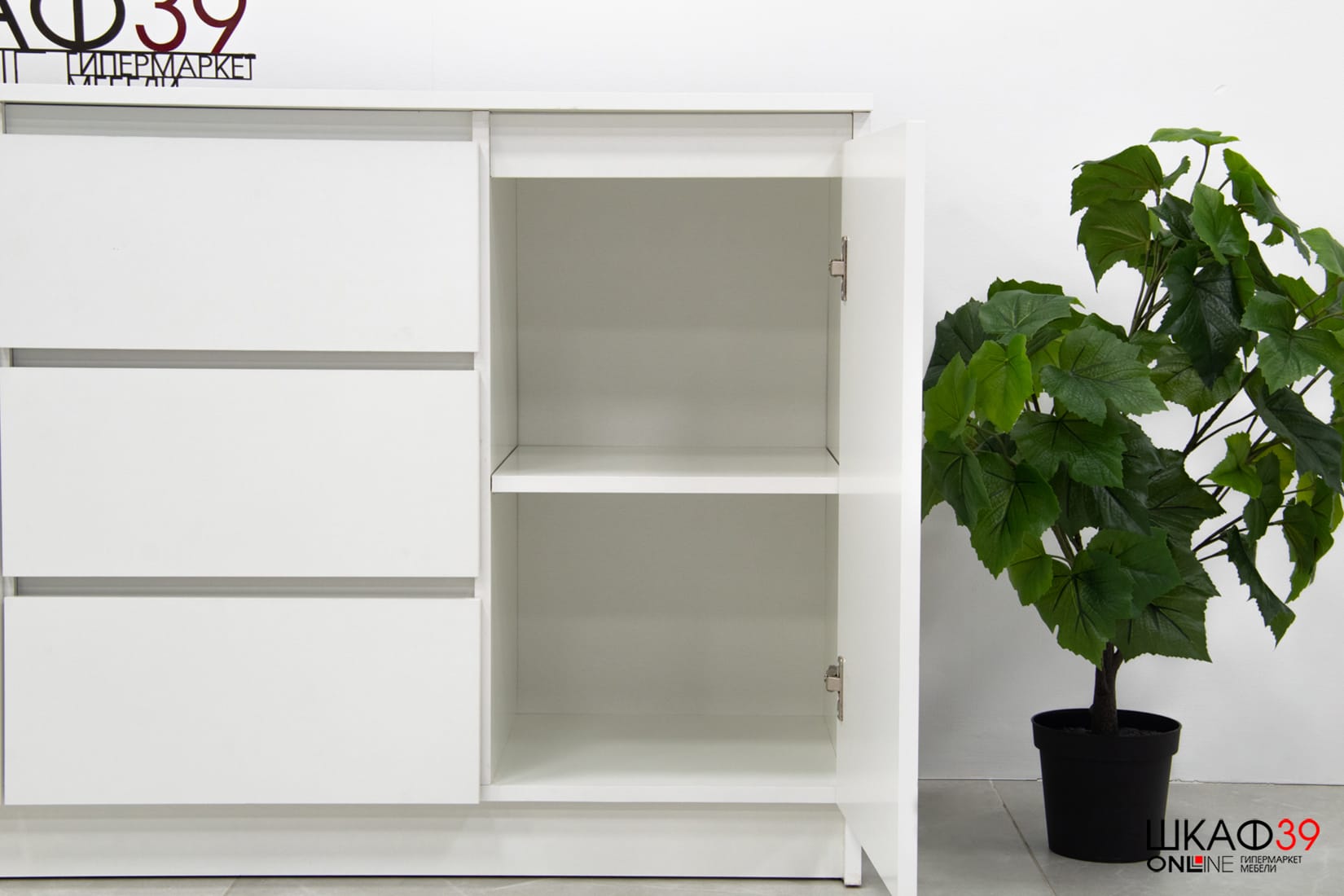 Мори 1200.3 Комод Белый