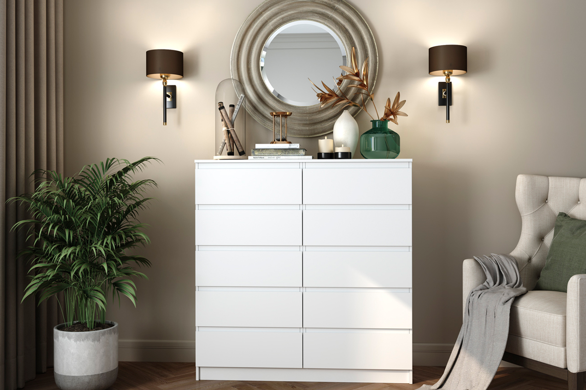 Мори МК 1200.10 Комод Белый