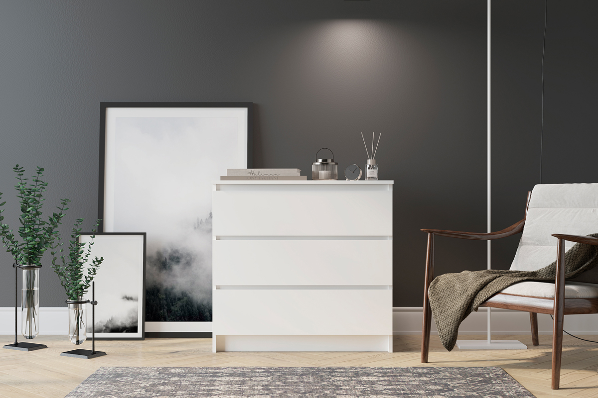 Мори МК 800.1 Комод Белый