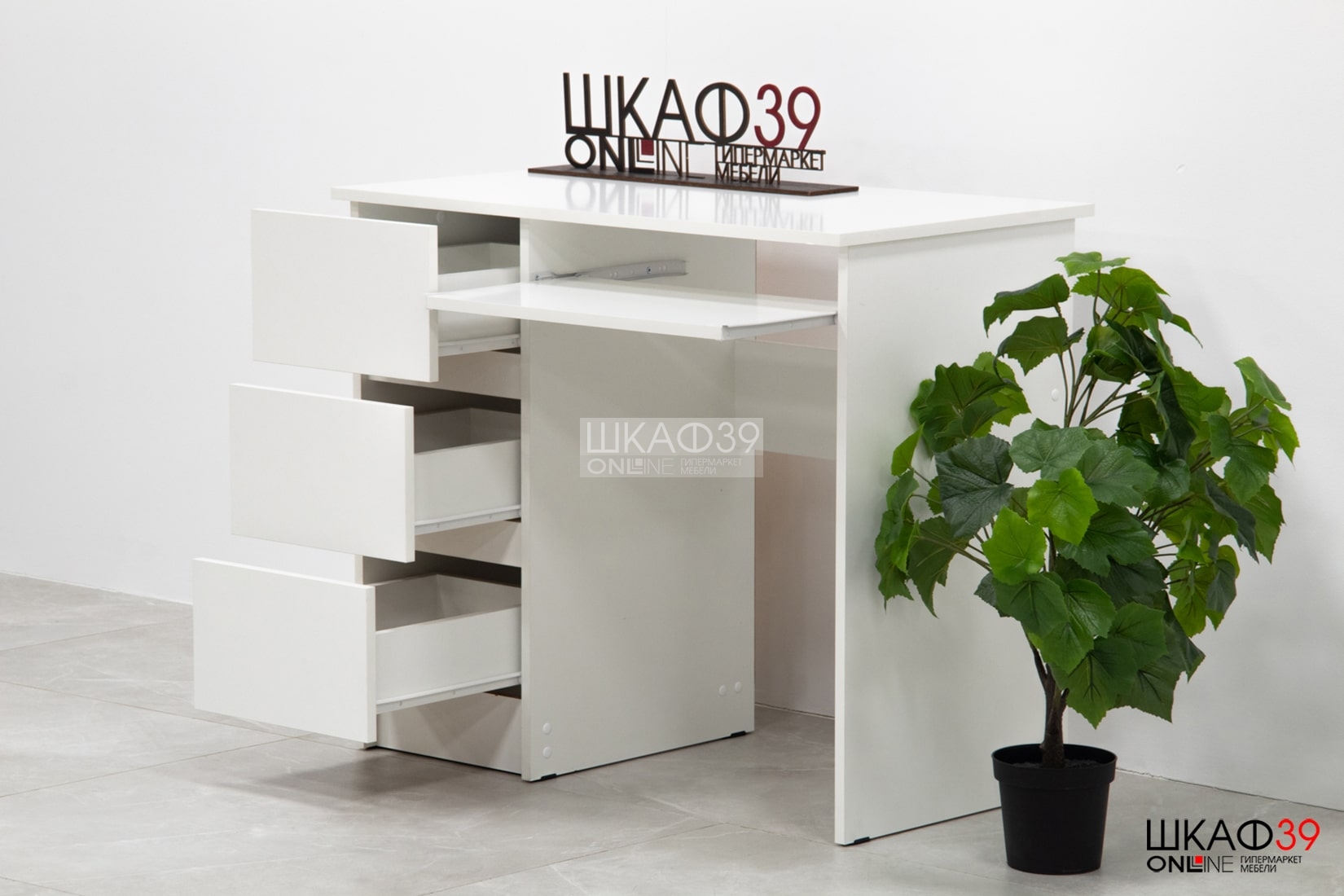 Мори МС-6 Стол левый Белый