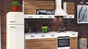 Рио кухня модульная дуб крафт/бежевый (Миф)