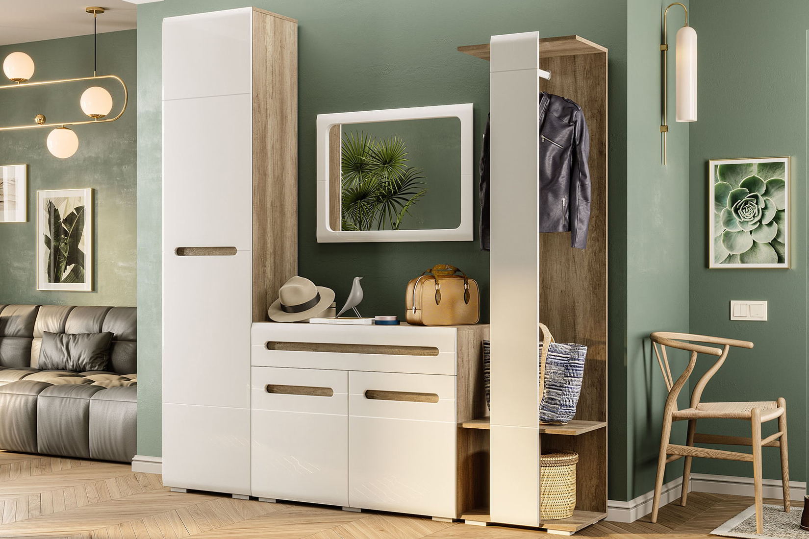 Наоми Прихожая  Комплект 1