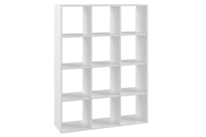 Грин 010/12 Стеллаж Белый