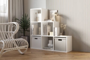 Грин 07/6 Стеллаж Белый