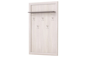 Октава Вешалка 940 Ясень анкор светлый/Клабхаус серый