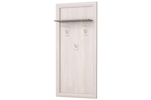 Октава Вешалка 740 Ясень анкор светлый/Клабхаус серый