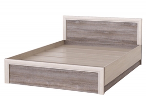 Октава Кровать 1600 Ясень анкор светлый/Клабхаус серый