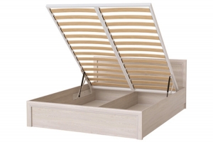 Октава Кровать 1600 с подъёмным механизмом Анкор светлый