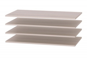 Октава Полки в Шкаф угловой Анкор светлый