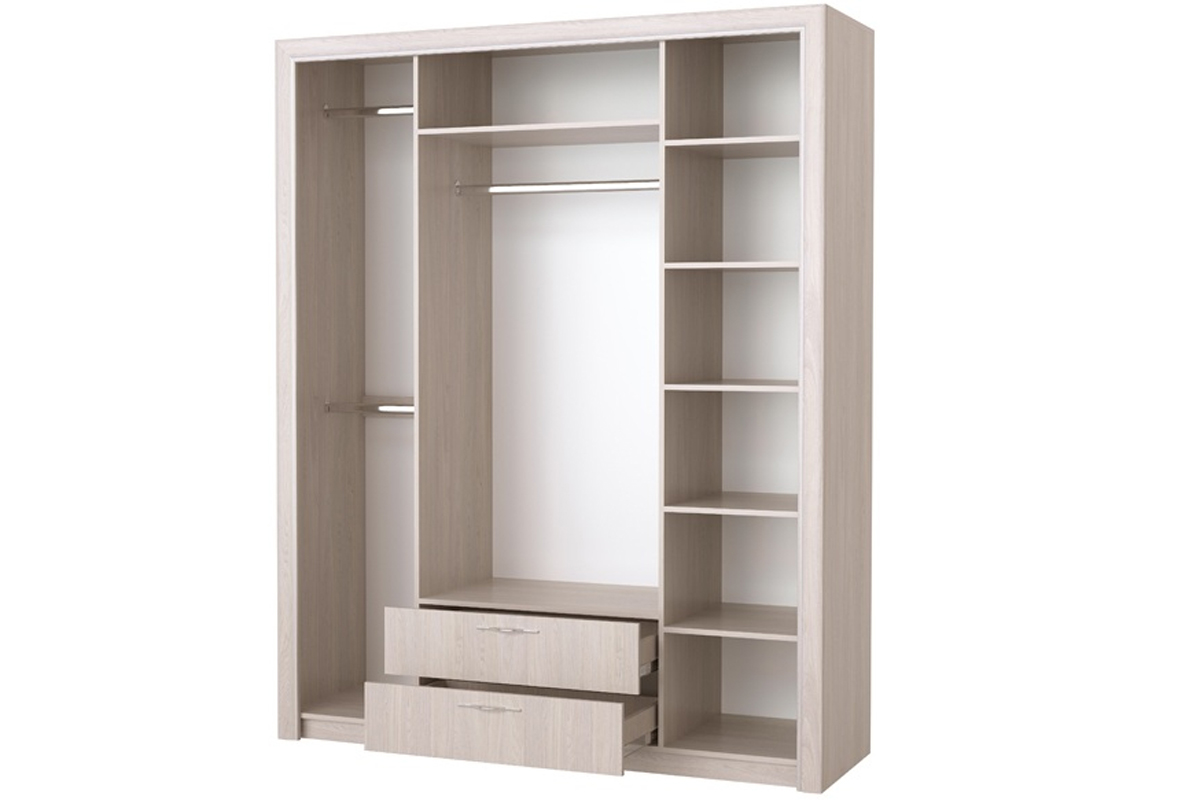 Октава Шкаф 4С2Я Анкор светлый 