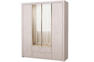 Октава Шкаф 4С2Я Анкор светлый 