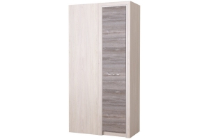 Октава Шкаф угловой Ясень анкор светлый/Клабхаус серый