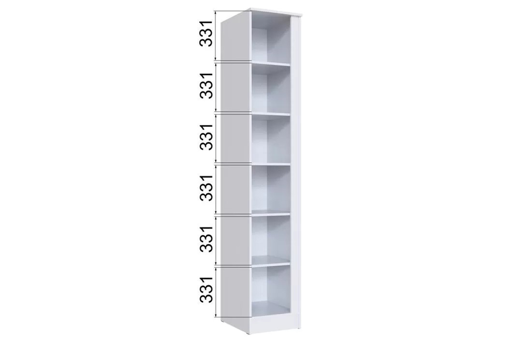 Мэнкс МСП-20 Пенал Белый