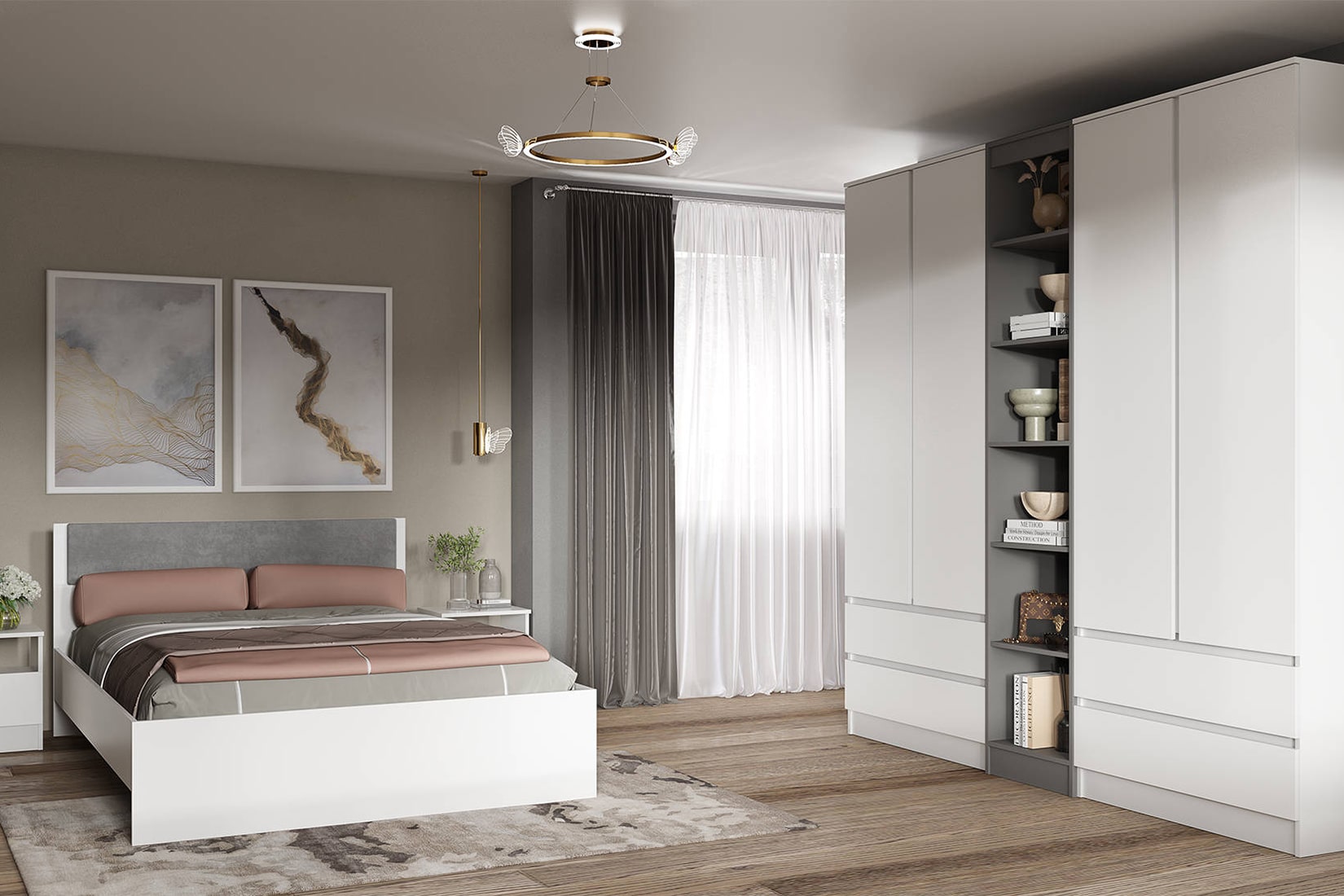 Мэнкс МСП-21 Пенал открытый Белый