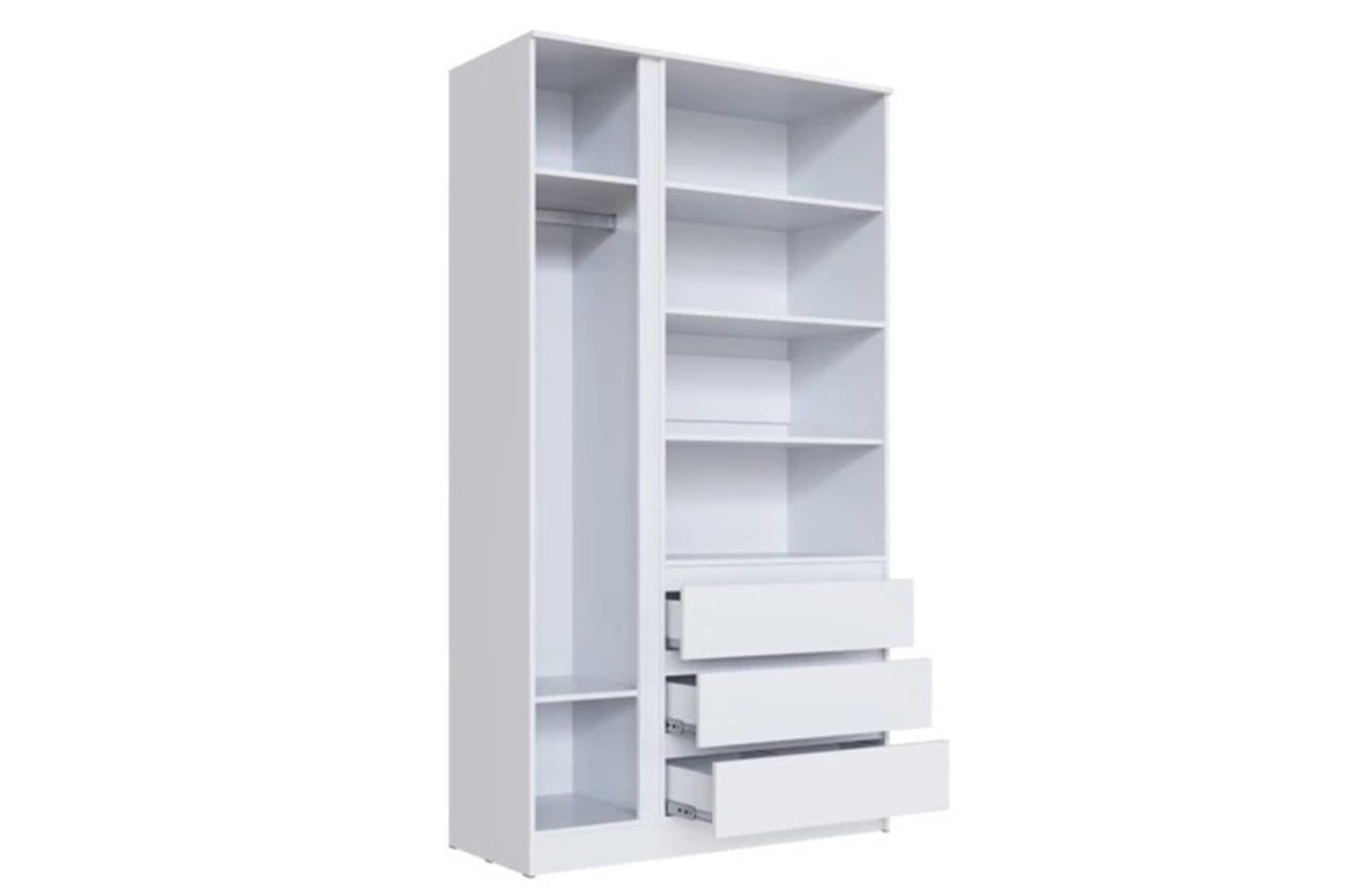 Мэнкс МСШ-24 Шкаф 3-х ств. Белый