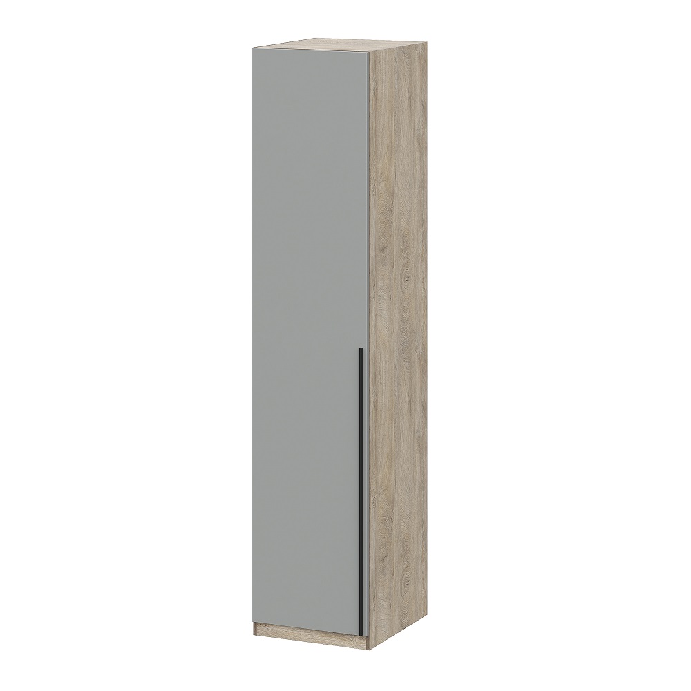 Этна 50 Шкаф Дуб эндгрей необработанный/Софт грей