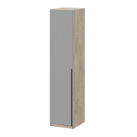 Этна 50 Шкаф Дуб эндгрей необработанный/Софт грей