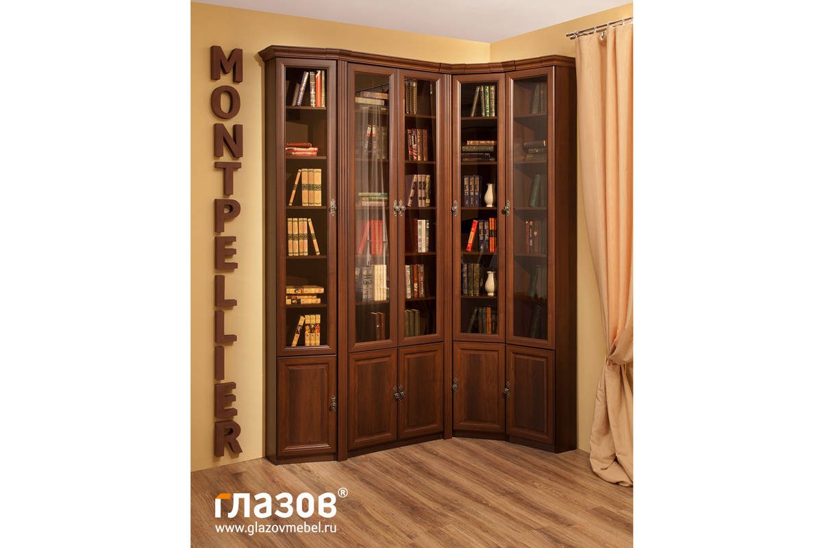 Библиотека MONTPELLIER «Монтпелье» Орех шоколадный