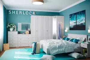 Sherlock спальня ясень анкор светлый