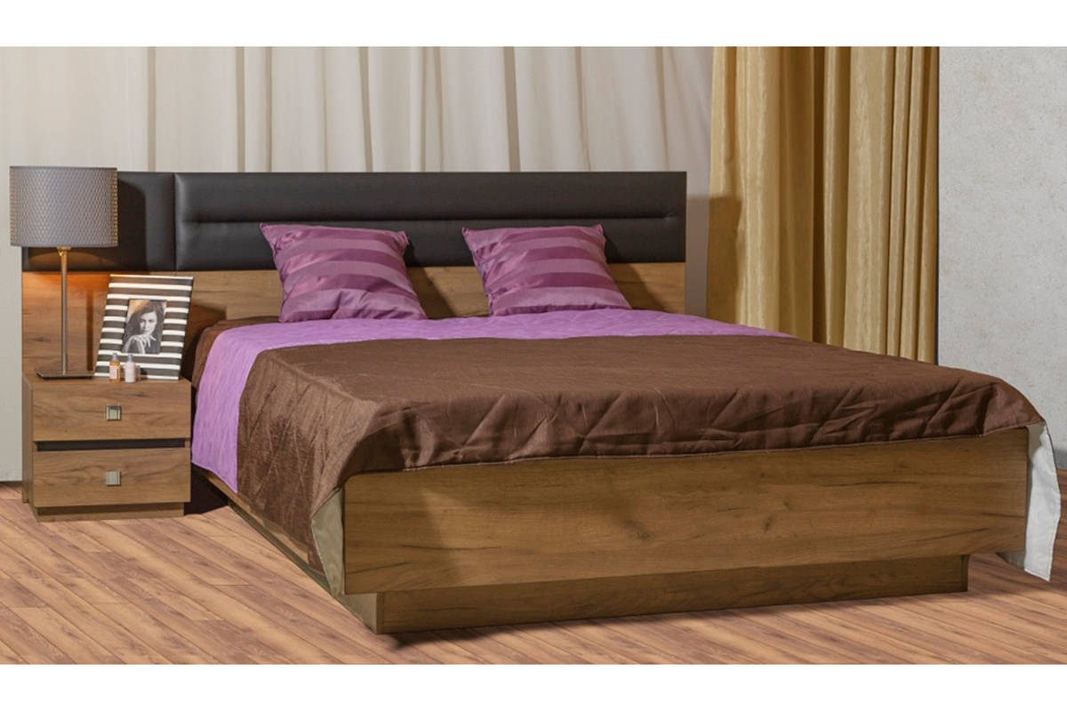 НЕО Спальня Дуб табачный craft