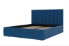 НЕО 2 Кровать 90х200 с ПМ велюр Небесный