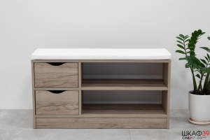 Лайт Тумба для обуви 10.82 Дуб Серый CRAFT