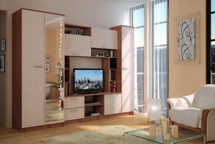 Марта М Стенка ясень шимо светлый/шимо тёмный