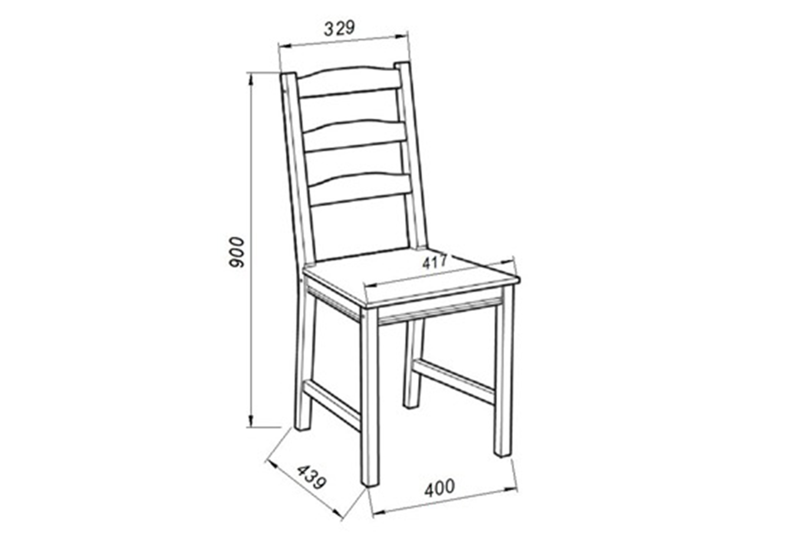Вествик Комплект изделий (стол + 4 стула) Белый лак
