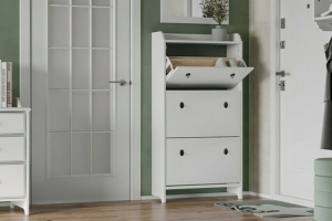 Вествик Тумба для обуви 03 Белый лак