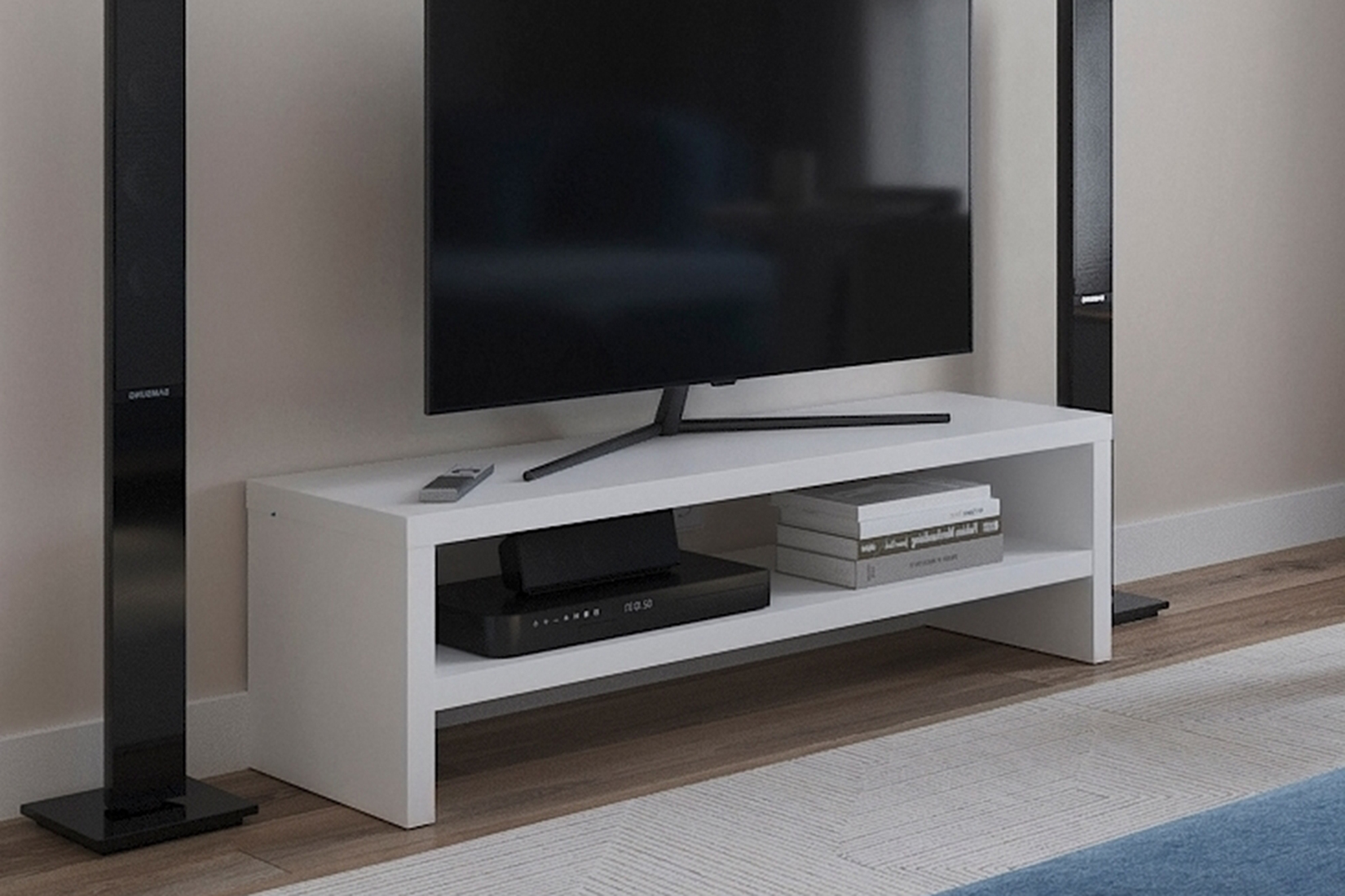 Энкель ТВ12 ТВ-тумба Белый