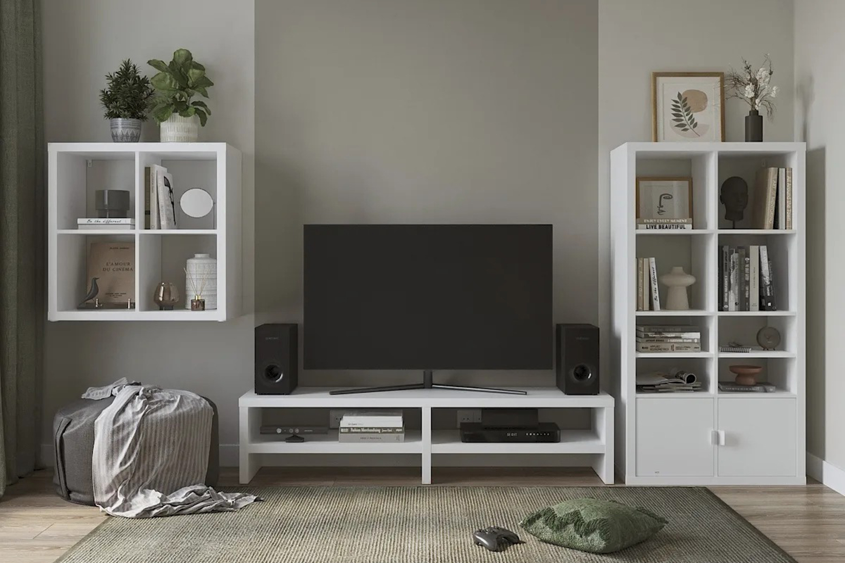 Энкель ТВ16 ТВ-тумба Белый