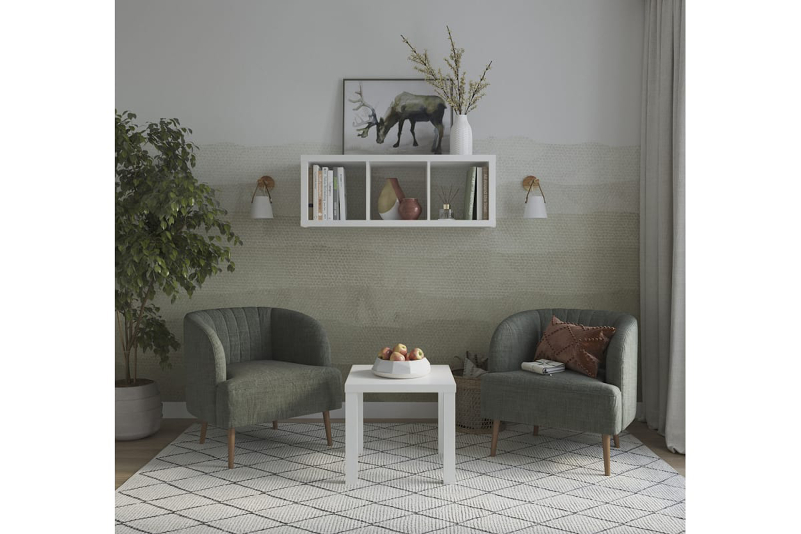 Энкель 50 Стол журнальный Белый