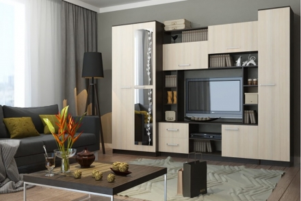 Марта М Стенка Венге/дуб белфорт